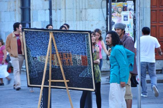 Arte nas ruas de Oaxaca, no México
